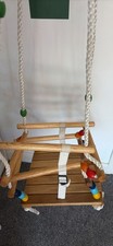Wooden baby swing for sale  SHREWSBURY