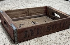 antique wooden soap box for sale  Mcalester