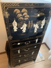 Chinese black lacquered for sale  El Paso
