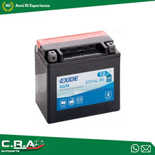 Batteria exide agm usato  Barcellona Pozzo di Gotto