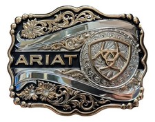 Fivela de cinto mexicana Ariat Charro cowboy faroeste Hebilla Vaquera feita no México comprar usado  Enviando para Brazil