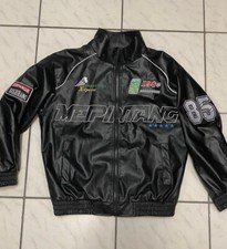 Coole kunstlederjacke racing gebraucht kaufen  Gladbeck