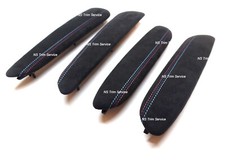 BMW 3 SERIES E46 M3 E46 ALCANTARA PORTA APOIO DE BRAÇOS LATERAIS CONJUNTO DE ALMOFADAS ACABAMENTO M PERFORMANCE comprar usado  Enviando para Brazil