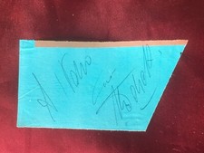 Autografo originale nedo usato  Guidonia Montecelio