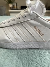 Adidas gazelle white for sale  CARLISLE