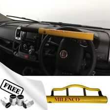 Yellow car steering for sale  PAISLEY