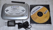 ROTEADOR SEM FIO NETGEAR WGR614v2 4 portas com software bom excedente escolar comprar usado  Enviando para Brazil