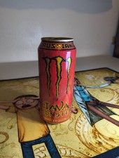 Monster Java lata de bebida energética russa 2007 colecionável rara *somente exibição*, usado comprar usado  Enviando para Brazil