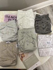 Fraldas reutilizáveis para bebê NORA’s Nursery ajustáveis com inserções de bambu comprar usado Fraldas reutilizáveis para bebê NORA’s Nursery ajustáveis com inserções de bambu comprar usado  Enviando para Brazil