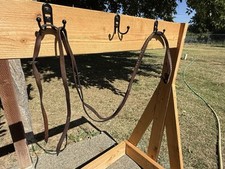 Leather split reins for sale  Biggs