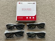 Usado, Óculos LG 3D para LG Cinema 3D pacote com 4 AG-F310 (X4) comprar usado  Enviando para Brazil