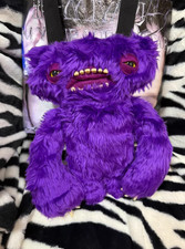 Boneca de pelúcia rara Fuggler Funny Ugly Monsters garras grandes roxa colecionável comprar usado  Enviando para Brazil