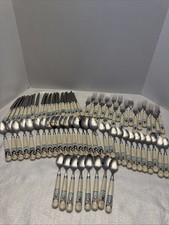 Talheres de aço inoxidável serenata boneco de neve 77 peças, usado comprar usado  Enviando para Brazil