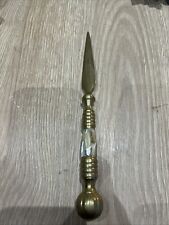 Brass letter opener for sale  UK