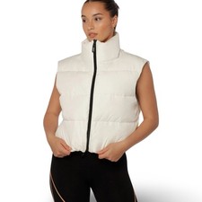 Colete acolchoado Lorna Jane tamanho G branco muito bom estado usado comprar usado  Enviando para Brazil