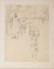 Ancien dessin orientaliste d'occasion  Saint-Quentin-Fallavier