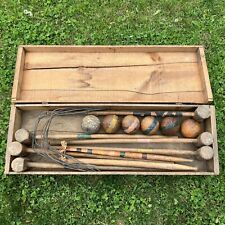 Antique croquet set for sale  Shipping to Ireland