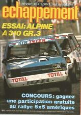 Echappement 118 alpine d'occasion  Bray-sur-Somme