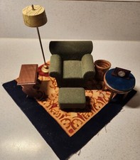 Dollhouse miniature furniture d'occasion  Expédié en Belgium