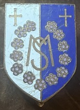 Ancien insigne religieux d'occasion  Pont-l'Abbé-d'Arnoult
