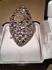 Anello vintage argento usato  Avellino
