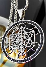 Metatrons würfel anhänger gebraucht kaufen  Traunreut