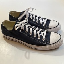 Tênis Converse Chuck Taylor All Star baixo masculino tamanho 15 azul marinho, usado comprar usado  Enviando para Brazil