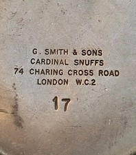 Pewter snuff box for sale  SHEFFORD