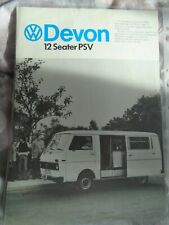 Volkswagen devon seater for sale  KINGS LANGLEY