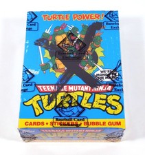 Usado, 1989 Topps Teenage Mutant Ninja Turtles TNMT série animada 1 caixa BBCE lacrada comprar usado  Enviando para Brazil