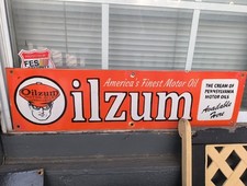 Large vintage oilzum for sale  Speedwell