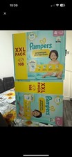 Pampers taille cartons d'occasion  Villetaneuse