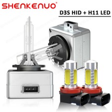 Farol de neblina LED feixe baixo/alto para Range Rover 2010-2012 D3S+H11 HID comprar usado  Enviando para Brazil
