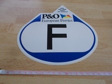Autocollant european ferries d'occasion Autocollant european ferries d'occasion  Toulon-