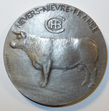 Grande médaille Nièvre, Herd-Book Charolais, 1984 sur tranche !! segunda mano  Embacar hacia Argentina