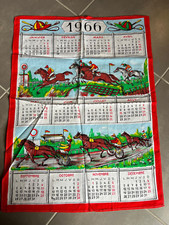 Torchon calendrier ancien d'occasion  Bordeaux-