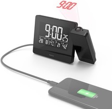 Projektionswecker funkuhr usb gebraucht kaufen  Osnabrück