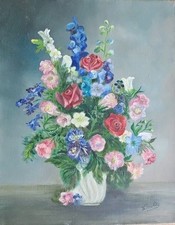 Tableau huile toile d'occasion  Montmorency