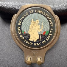 Christopher car badge for sale  ALRESFORD