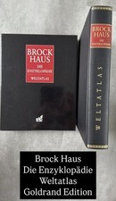 Brockhaus weltatlas goldrand gebraucht kaufen  Langen