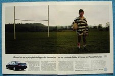 Advertising paper volkswagen d'occasion  Expédié en Belgium