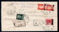 Storia postale luogotenenza usato  San Bonifacio