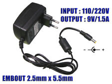 Alimentation 220V vers DC 9V / 1.5A - Remplace 9V 0.25A 0.5A 0.75A 1A 1.25A 1.5A comprar usado  Enviando para Brazil