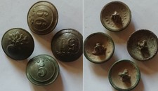 Lot boutons militaires d'occasion  Turckheim