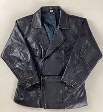 Vintage leather biker for sale  ROYSTON