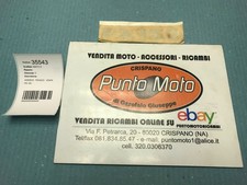 Adesivo targhetta scritta usato Adesivo targhetta scritta usato  Frattaminore