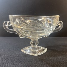 Vintage glass pedestal for sale  Draper