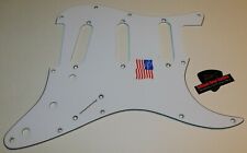 Fender Stratocaster Pickguard Yngwie Malmsteen 3 dobras peças de guitarra branca Strat comprar usado  Enviando para Brazil