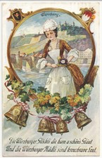 Würzburg litho würzburger gebraucht kaufen  Kist