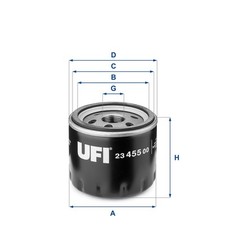 Ufi 2345500 filtro usato  Matera